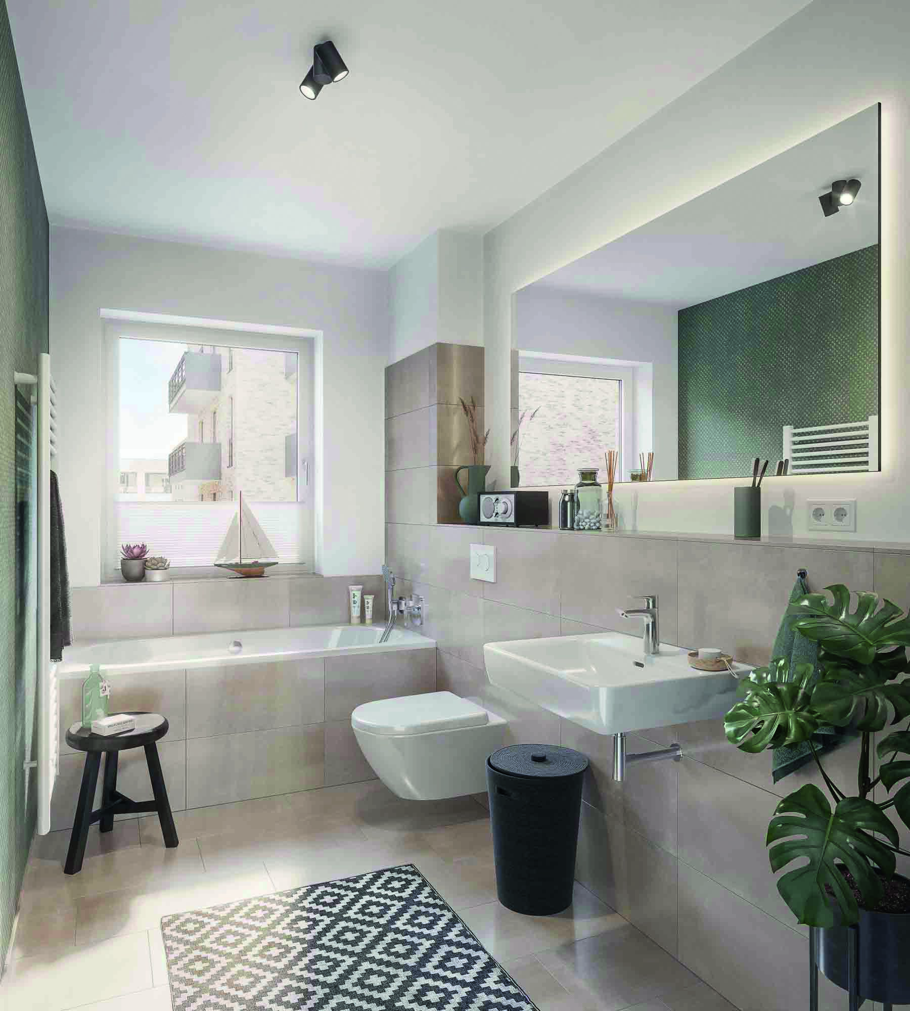 Fertiges Badezimmer TECE