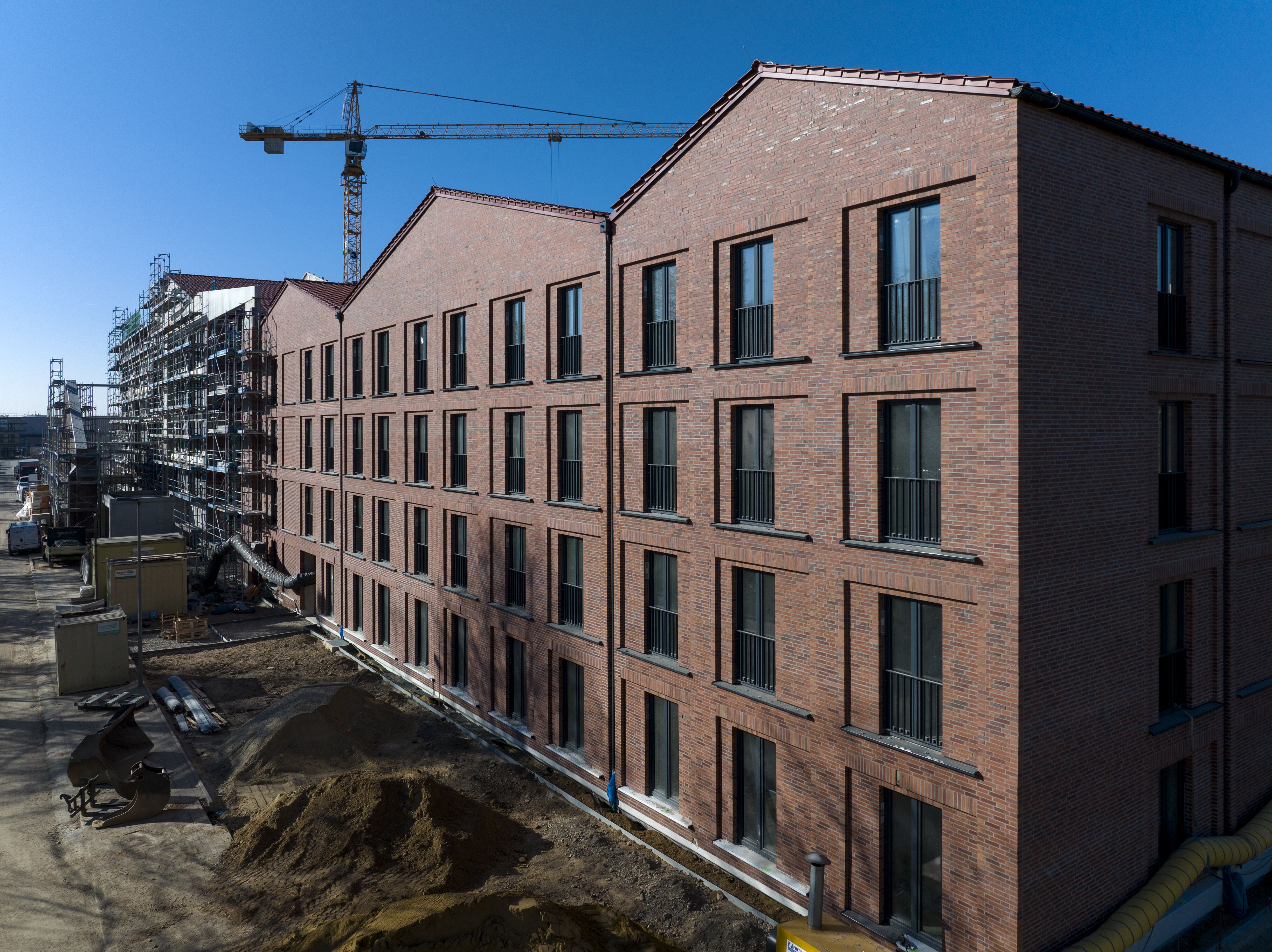 Studierendenwohnheim mit TECE Installationswänden