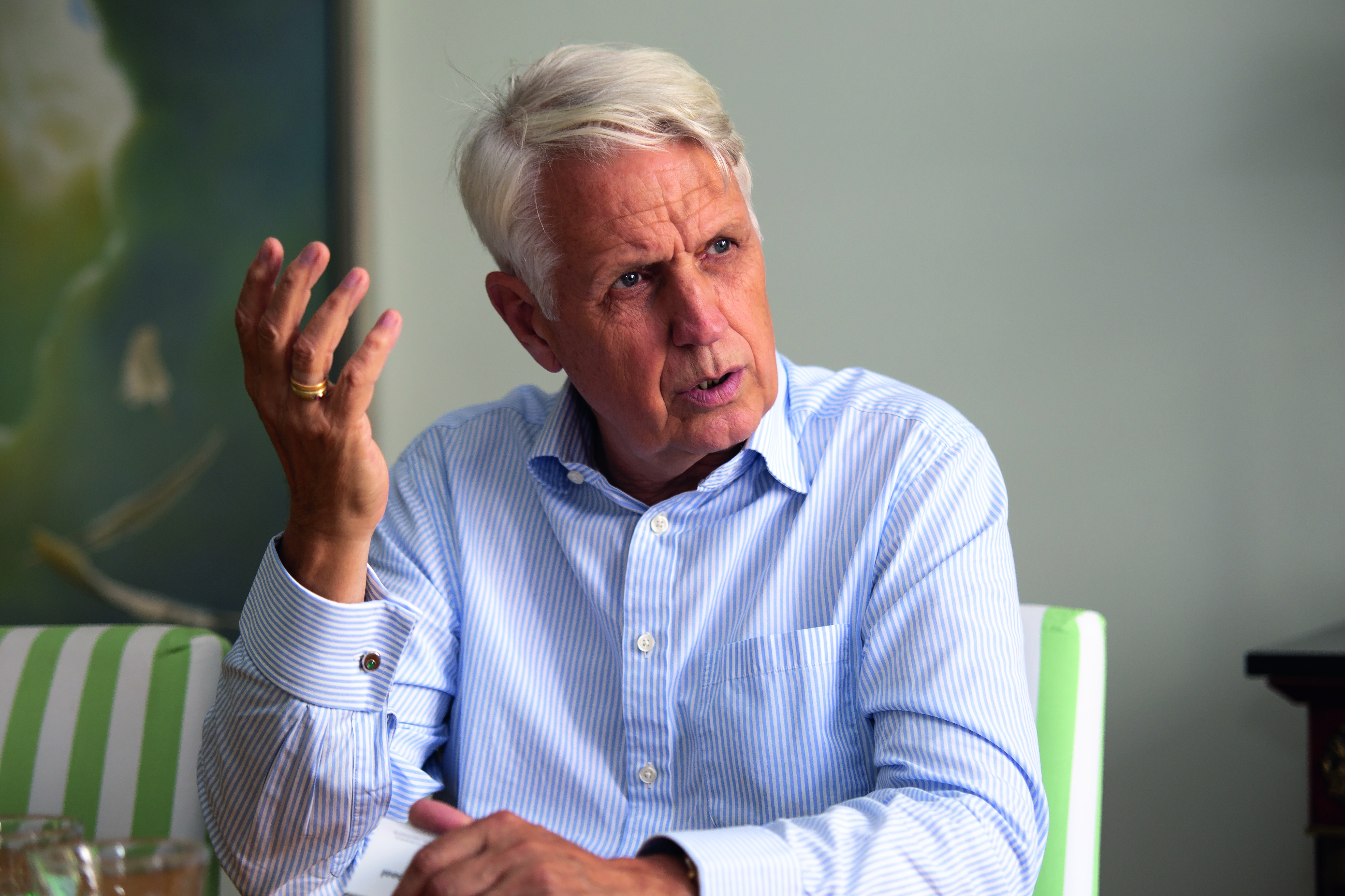 Pionier der Baulogistik: Andreas Goetz aus Frankfurt am Main organisiert Großbaustellen.