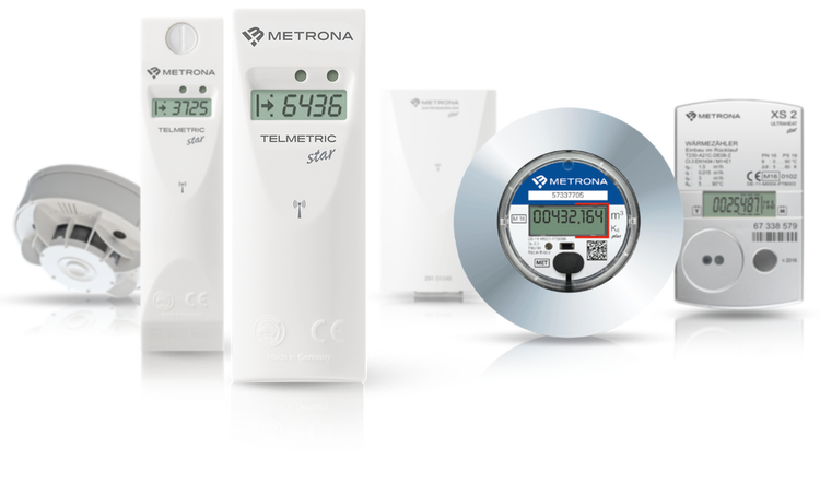 Geräteauswahl des aktuellen METRONA FUNKSYSTEMstar